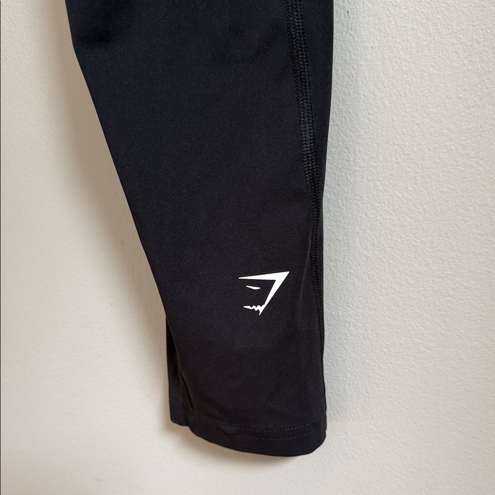 Gymshark Speed Run Performance Black Lightweight Training Running Leggings W XL - Picture 5 of 6